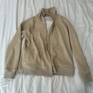 Mondetta Beige Zip-Up Jacket